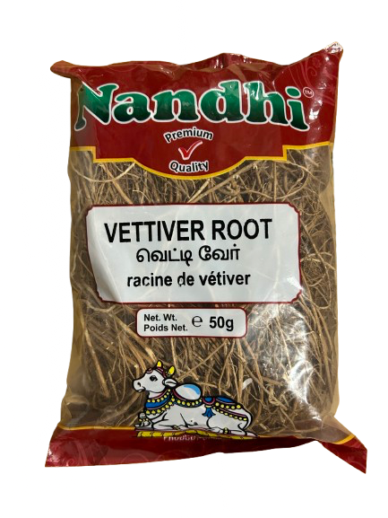 Nandhi Vettiver Root 50g - Namma Markt