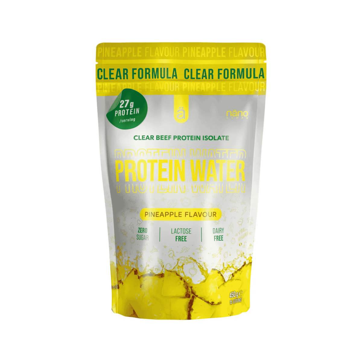 Nanosupps Protein Water Clear Beef Isolate 450g