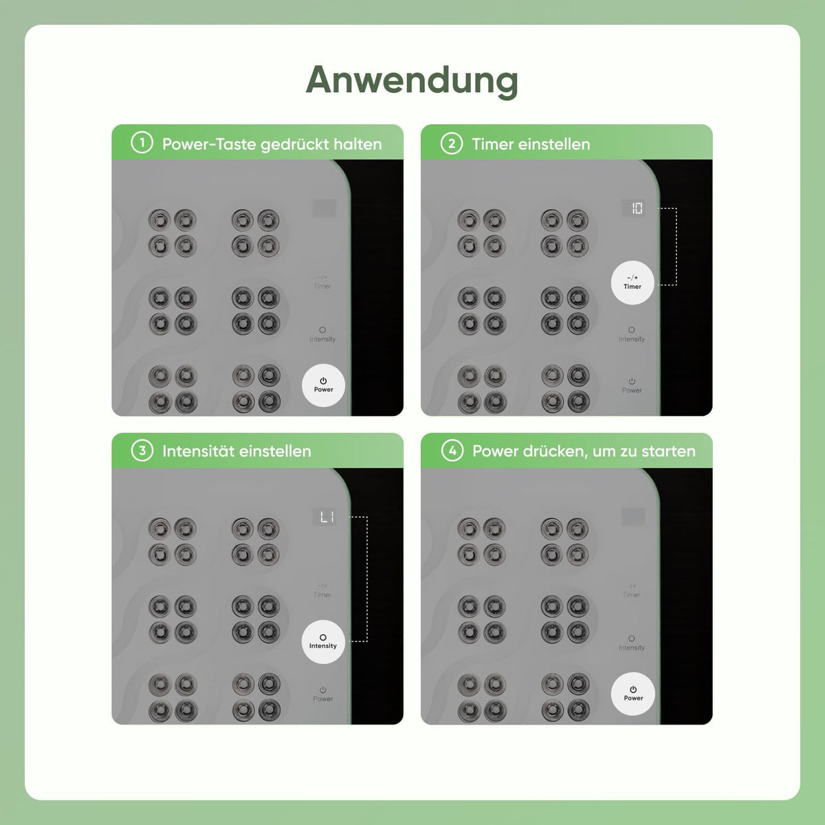 Nanoleaf Rotlichttherapie-Panel