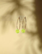 Neon Smiles Creolen aus Edelstahl