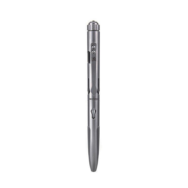 NEXTORCH NP11Ti Titan Tactical Pen Glasbrecher, Kubotan + Kugelschreiber