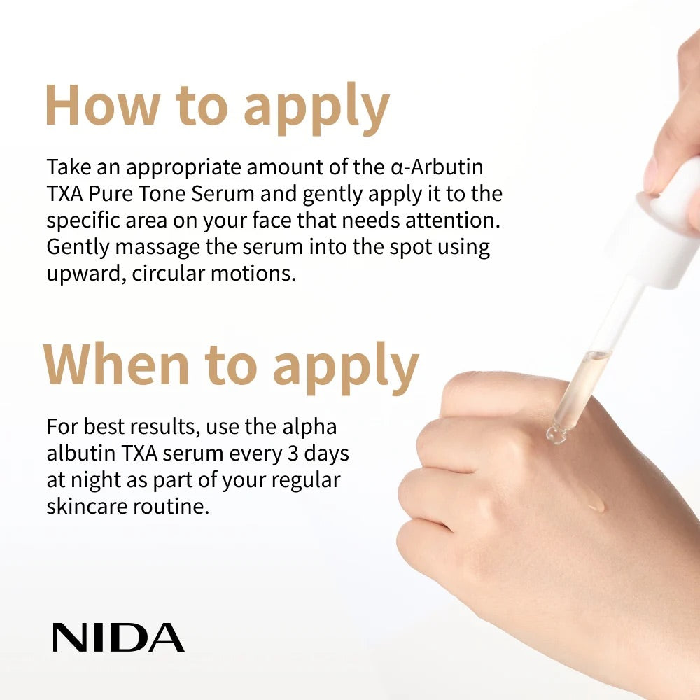 NIDA α-Arbutin TXA Pure Tone Serum 50 ml