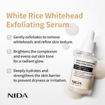 NIDA White Rice Whitehead Exfoliating Serum 50 ml