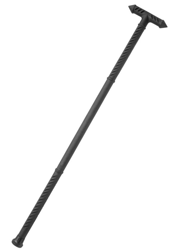 United Cutlery Night Watchman Survival Staff – Wanderstock 94 cm, Nylonfaser, T-Griff, 800 g