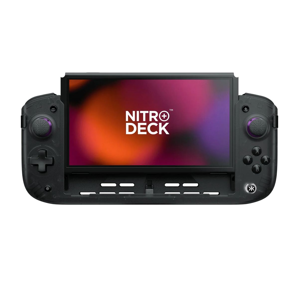 Nitro Deck+ - Clear Black - Nintendo Switch Handheld Controller