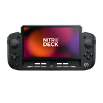 Nitro Deck+ - Clear Black - Nintendo Switch Handheld Controller