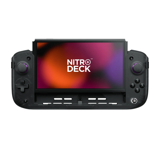 Nitro Deck+ - Clear Black - Nintendo Switch Handheld Controller