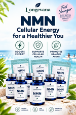 NMN 500mg – Nicotinamide Mononucleotide Capsules | Longevana