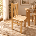 Nobis Stuhl Bio Kiefer Massivholz – 100% Nachhaltig und Umweltfreundlich