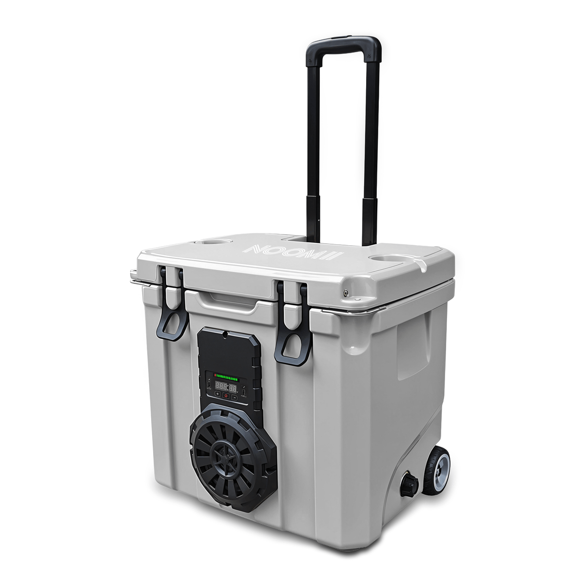NooMii BeatRoller 35 – Rollbare Kühlbox mit Bluetooth-Lautsprecher (35L)