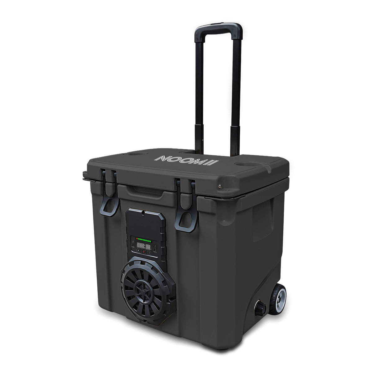 NooMii BeatRoller 35 – Rollbare Kühlbox mit Bluetooth-Lautsprecher (35L)