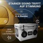NooMii ColdBeats 35 – Kühlbox mit Bluetooth-Lautsprecher (35L)