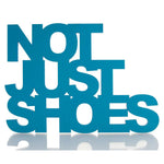 Not Just Shoes Deko Schriftzug