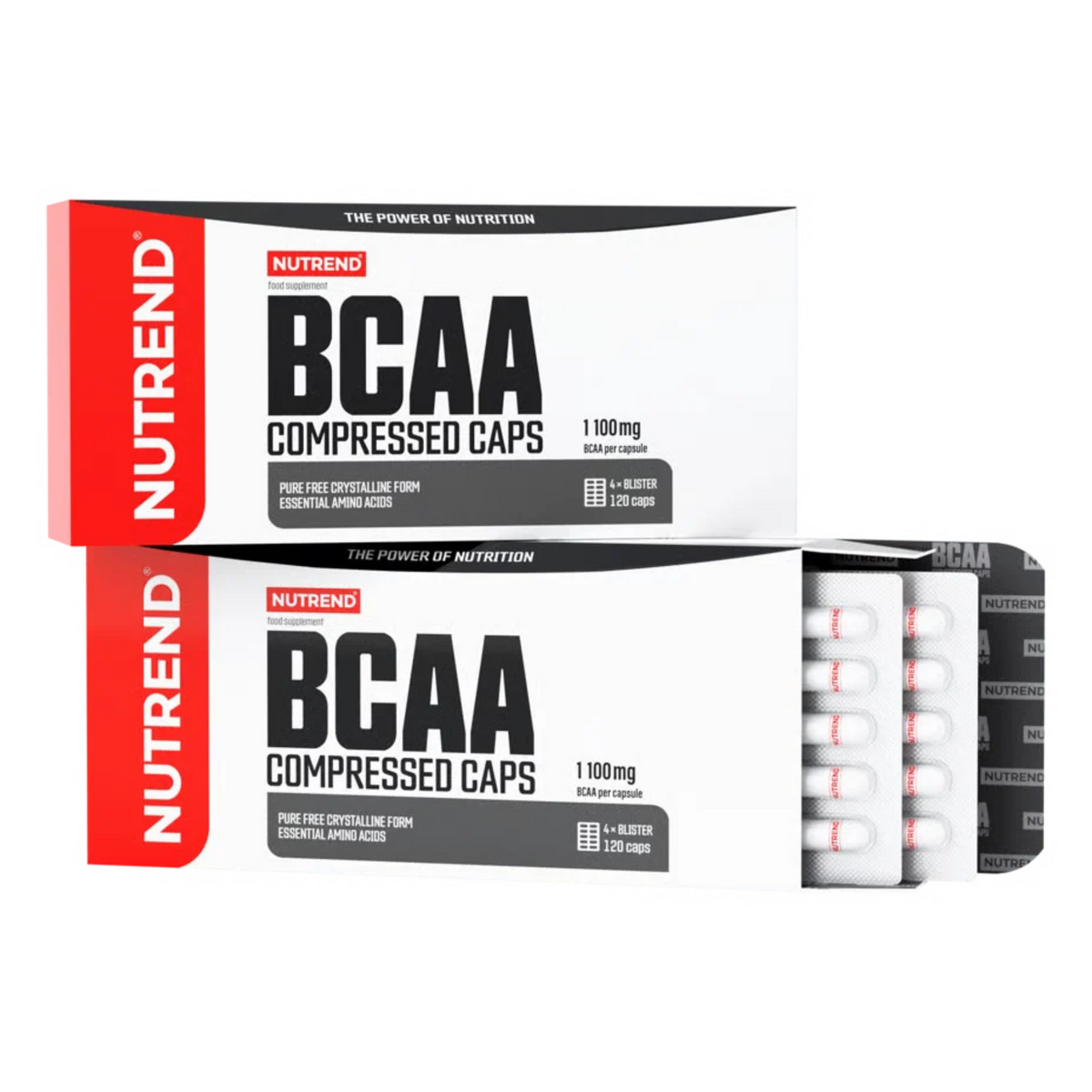 Nutrend BCAA Compressed Kapseln - 120 Kapseln