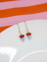 Color Treats Ohrringe Desert mit gold filled Elementen