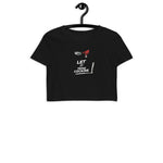 Let It Snow Party Crop Top