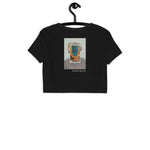 Criminal Antique Graphic Crop Top