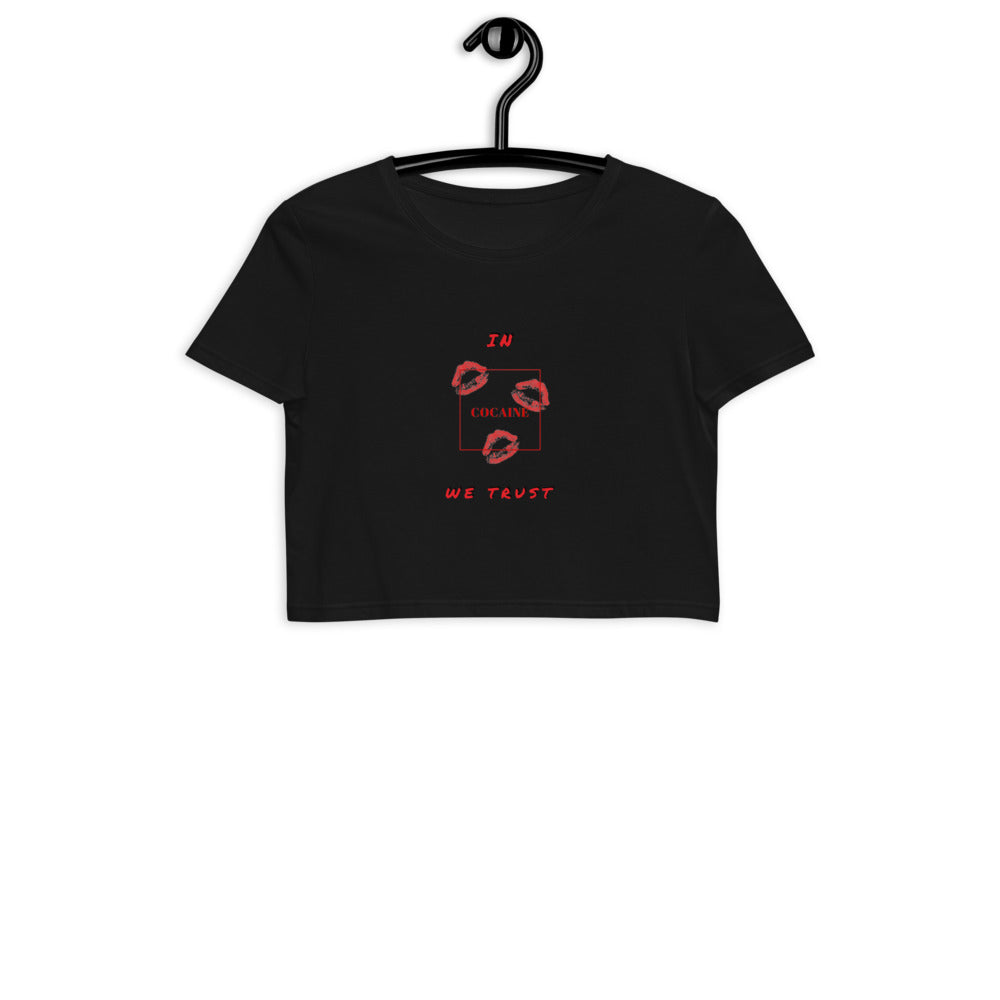 In Party Energy We Vibes Crop Top