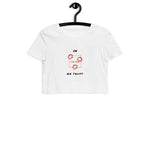 In Party Energy We Vibes Crop Top