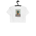 Criminal Antique Graphic Crop Top