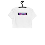 Techno Graphic Crop Top