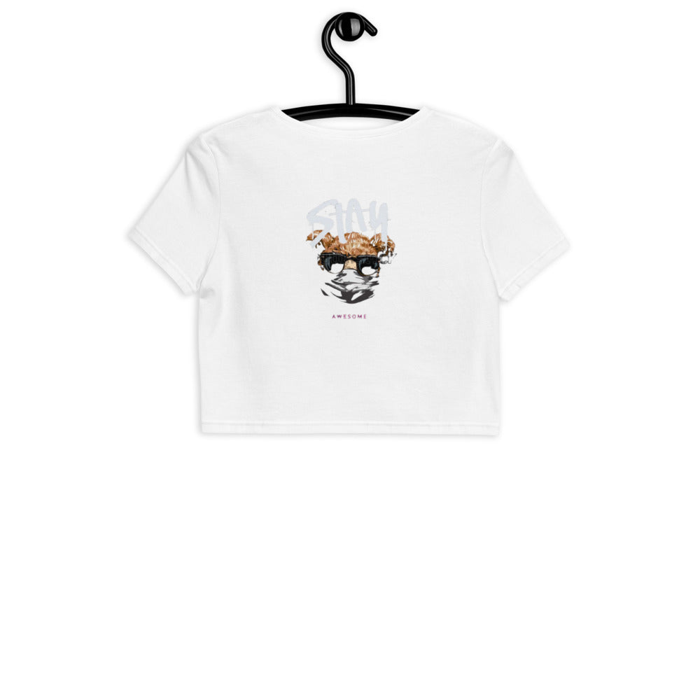 Stay Awesome Crop Top