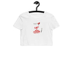 Let It Snow Party Crop Top