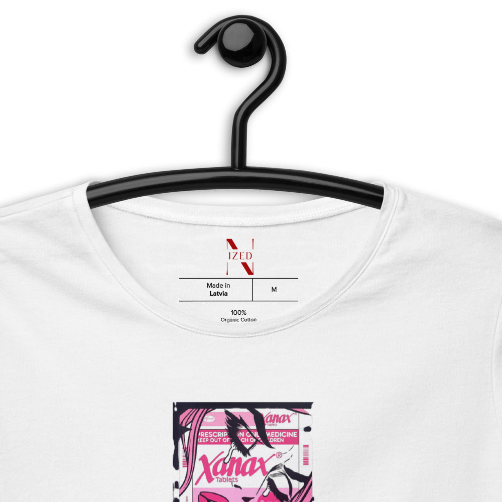 Xanax Vintage Bars Crop Top