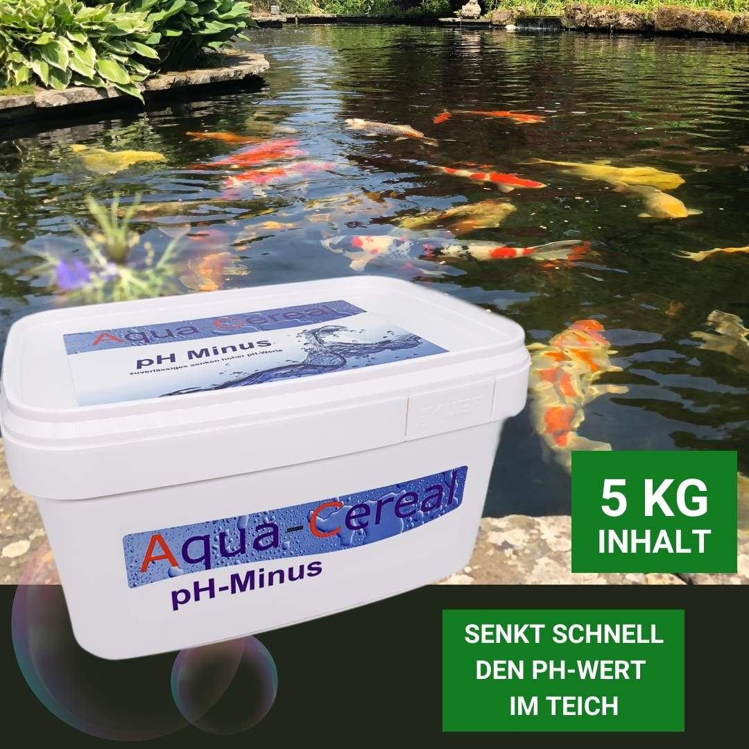 ph Wert senken im Teich mit pH Minus 5kg
