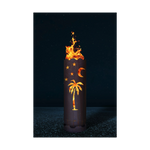 Feuertonne "Palme mit Sternen"