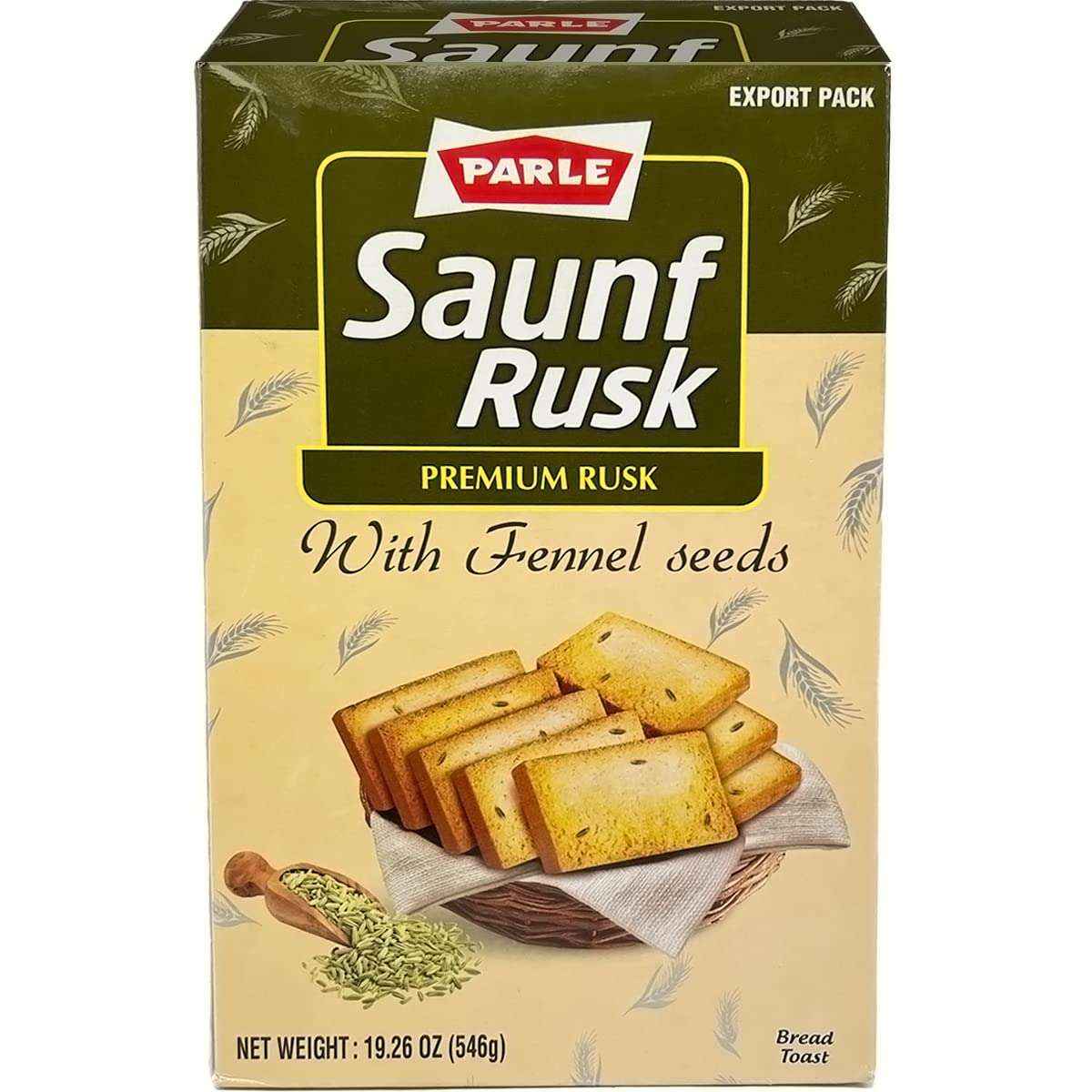 Parle Premium Saunf Rusk 546g