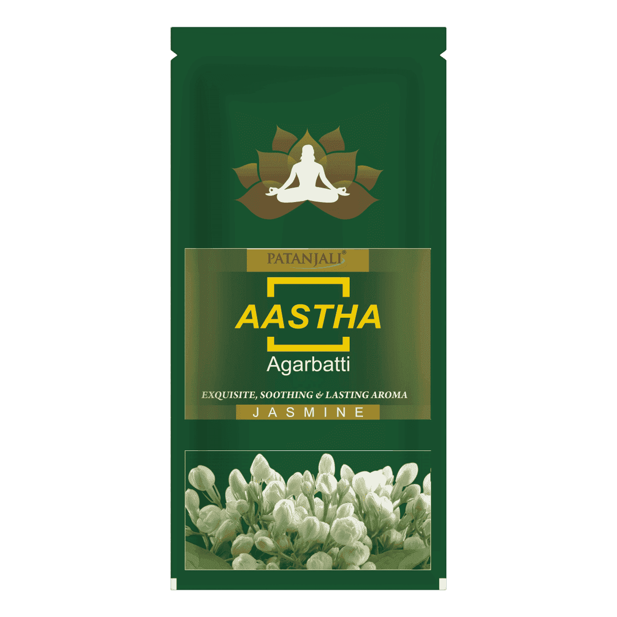 Patanjali Aastha Agarbatti - Jasmine 18stk - Namma Markt