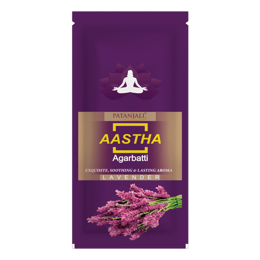 Patanjali Aastha Agarbatti Lavender 18 Sticks - Namma Markt