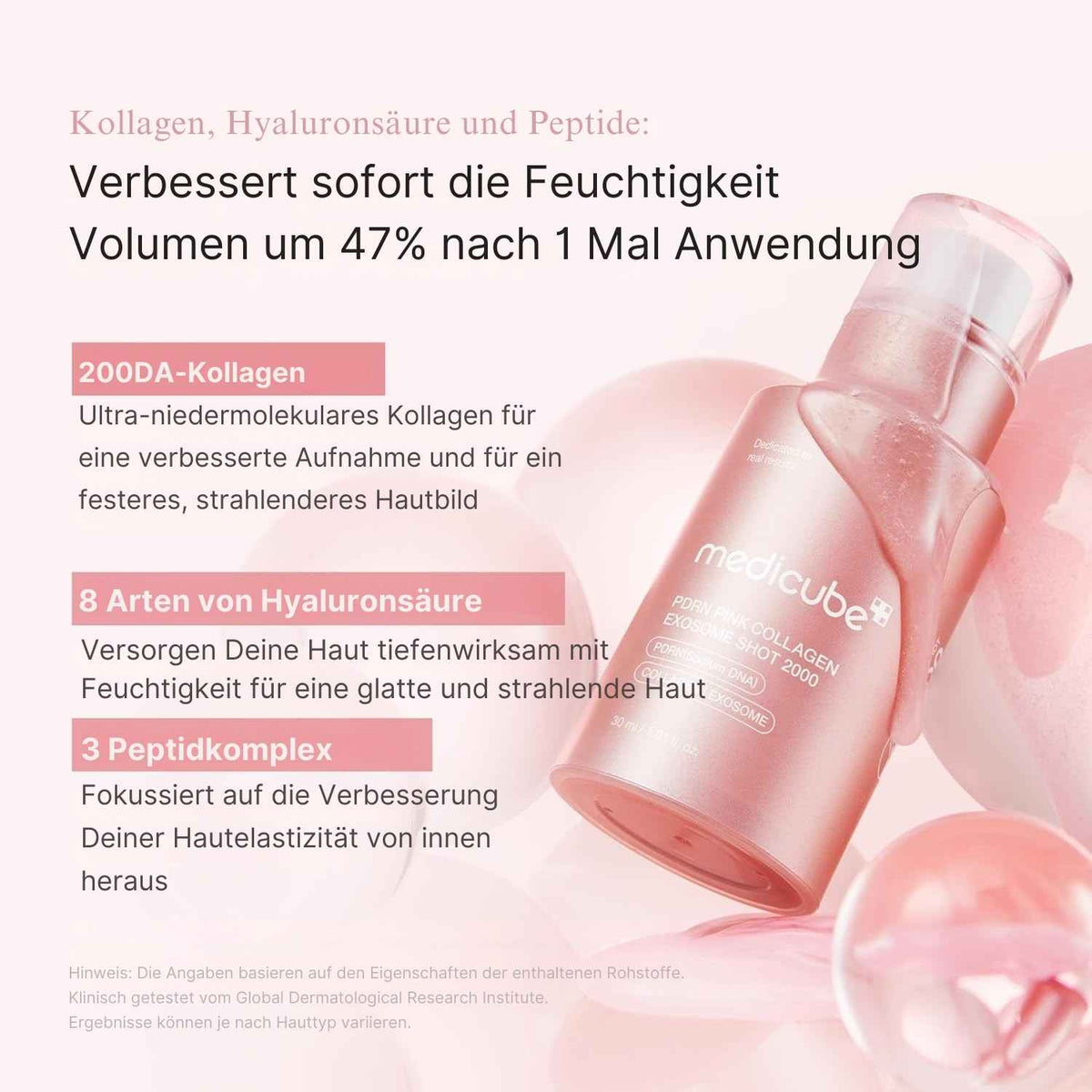 Medicube PDRN Pink Collagen Exosome Shot Serum 2000