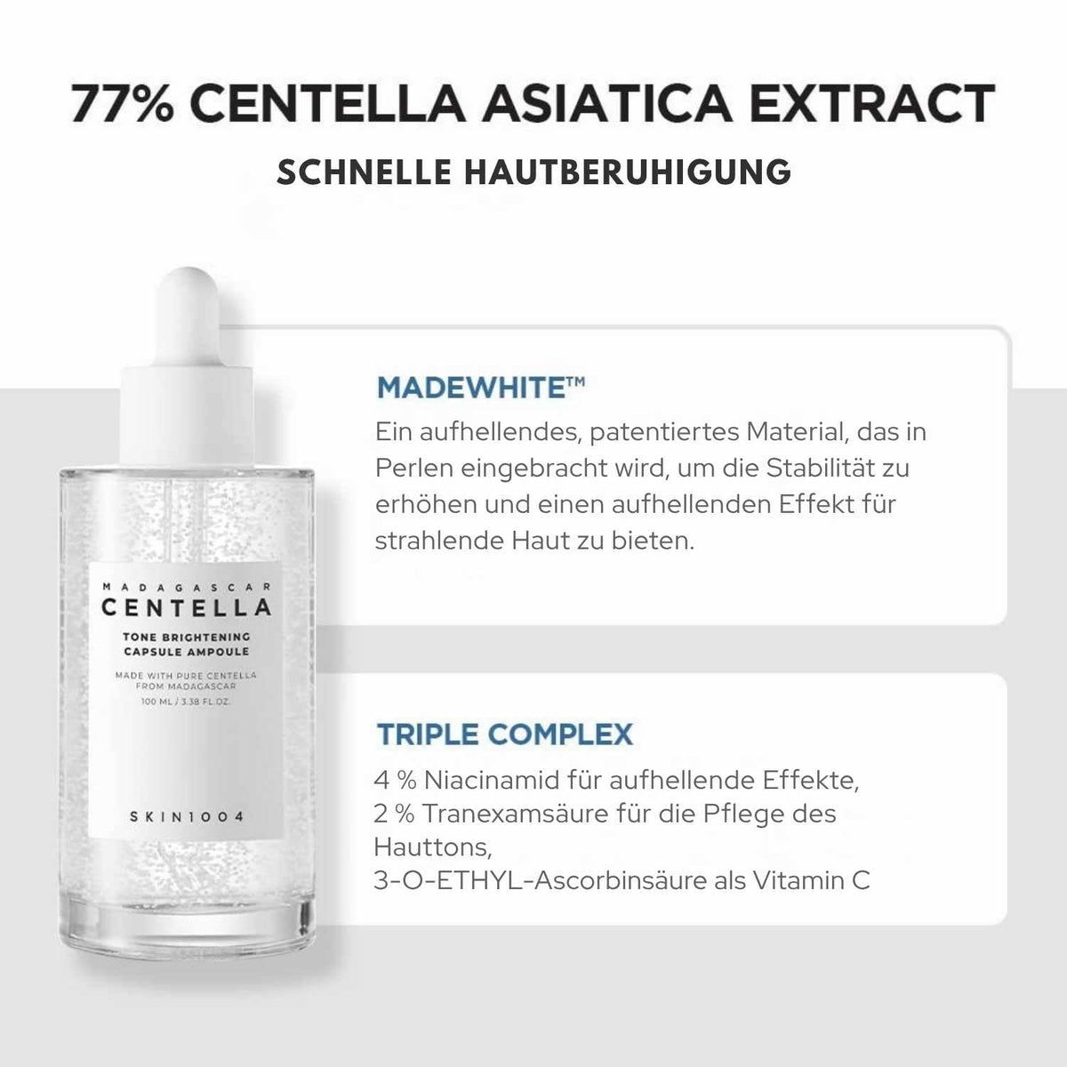 SKIN1004 Madagascar Centella Tone Brightening Capsule Ampoule 30 ml