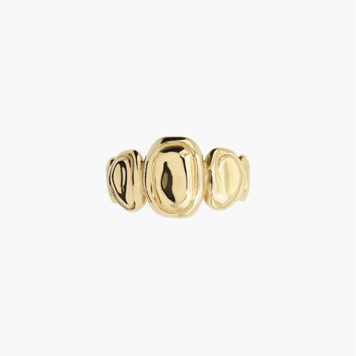 PEBBLE RING GOLD