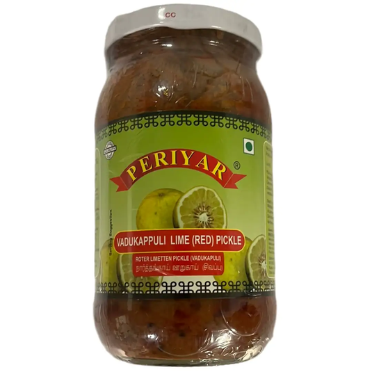 Periyar Vadukappuli Lime (red) Pickle 400g - Namma Markt