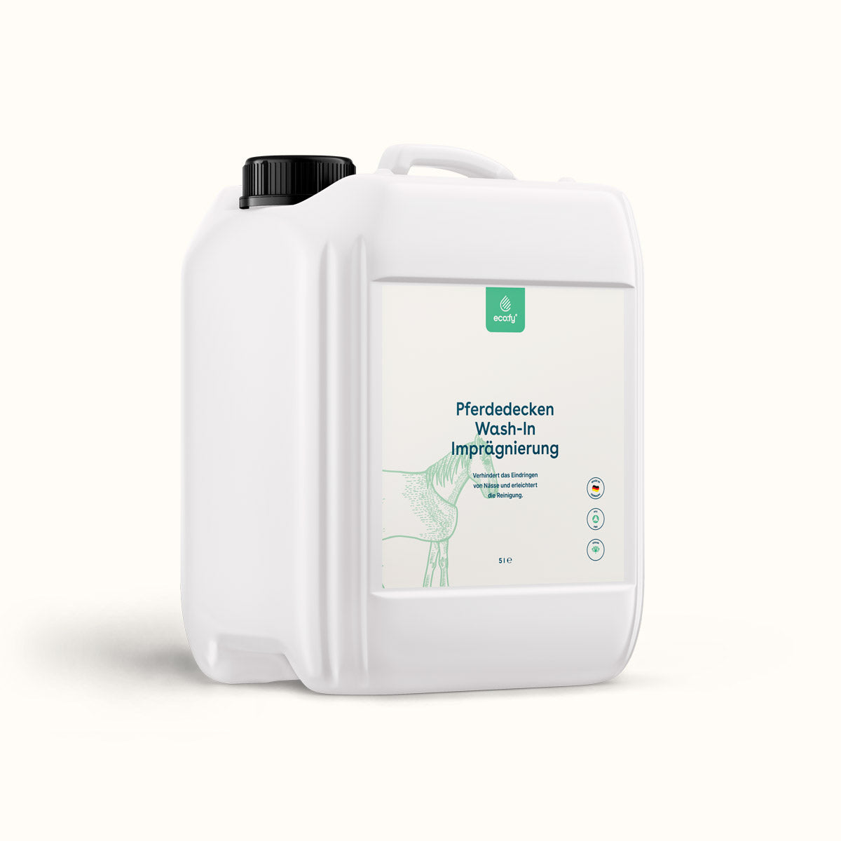 Wash-In Imprägnierung für Pferdedecken