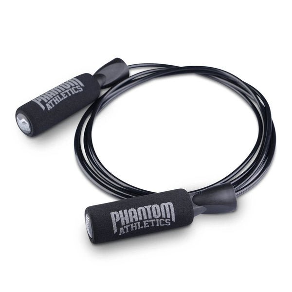 Phantom Athletics Tactic Springseil – 2,9 m, Schaumstoffgriffe, Kugellager, verstellbar, Nylon