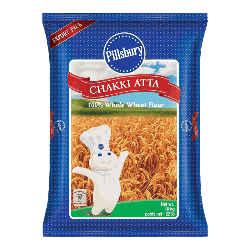 Pillsbury Chakki Atta 1kg (Whole Wheat Flour) - Namma Markt