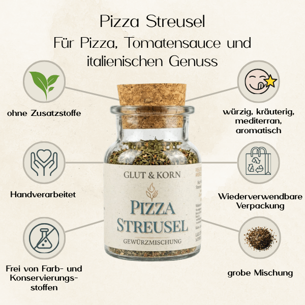 Pizza Streusel