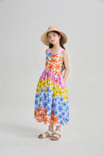Tropical Linen Vacation Dress