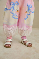 Swan Print Breezy Anti-Mosquito Pants Namma Markt
