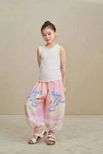 Swan Print Breezy Anti-Mosquito Pants Namma Markt