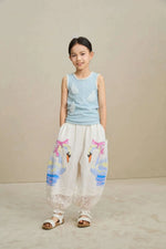 Swan Print Breezy Anti-Mosquito Pants Namma Markt