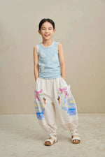 Swan Print Breezy Anti-Mosquito Pants Namma Markt