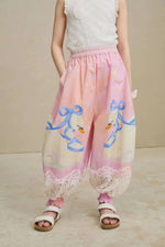 Swan Print Breezy Anti-Mosquito Pants Namma Markt