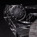 Armbanduhr Metropolis 42 schwarz