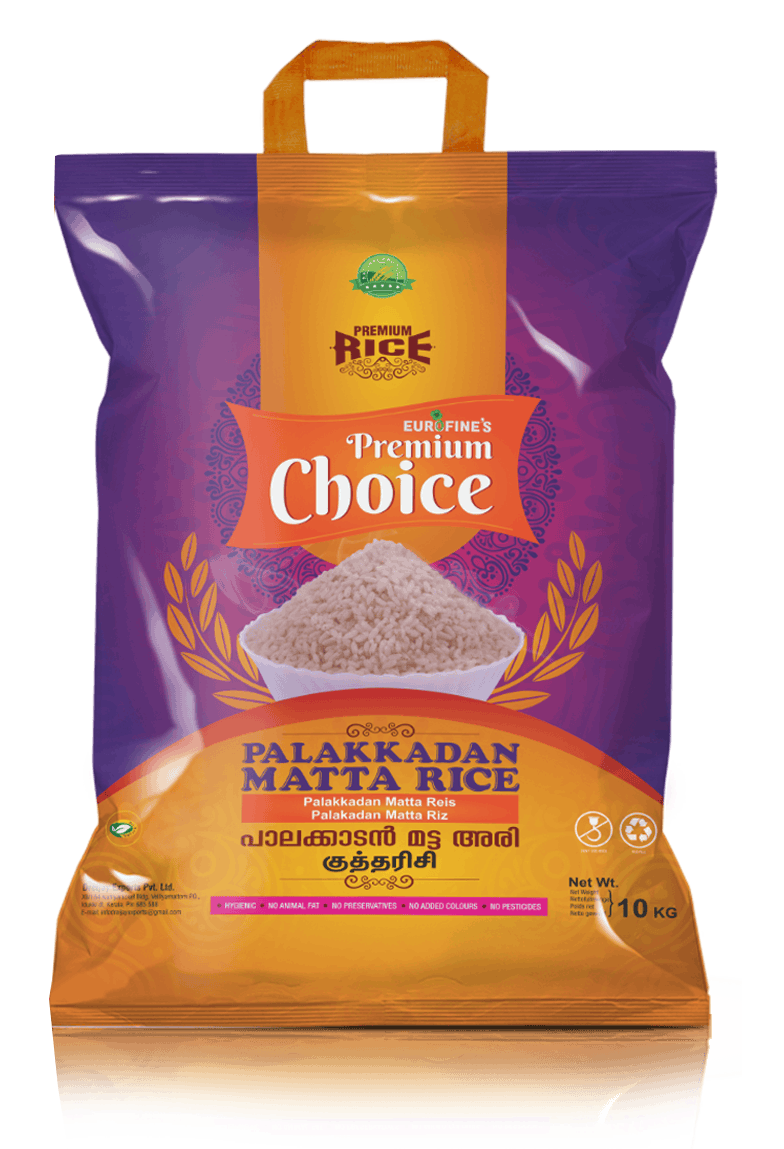 Premium Choice Palakkadan Matta Rice- Thondi 10kg - Namma Markt