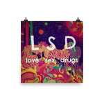 Psychedelic Psychedelic Vibes Poster
